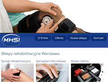 Tablet Screenshot of mhsi.pl